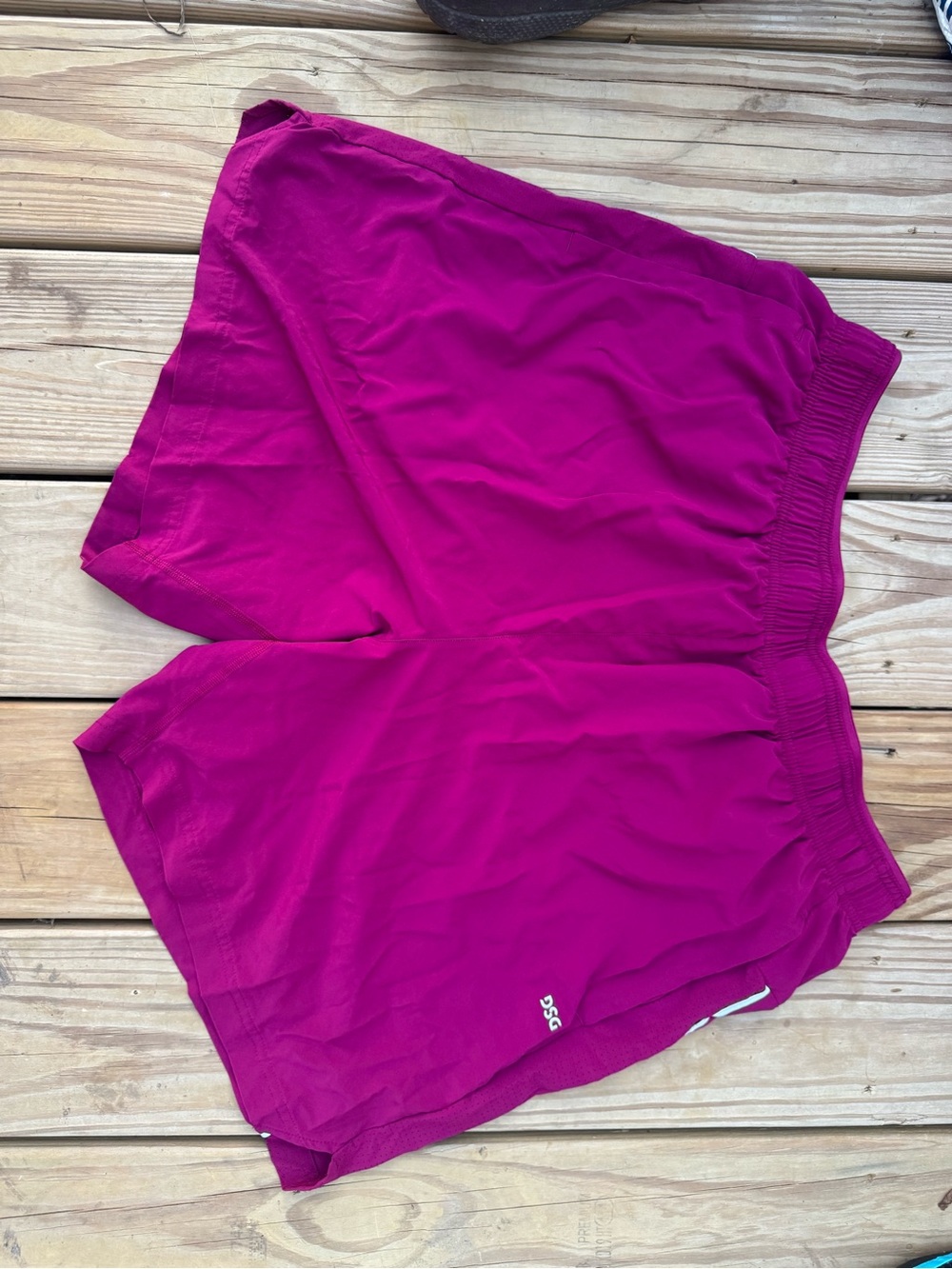Women’s DSG Magenta Athletic Shorts - Lightweight Active Wear